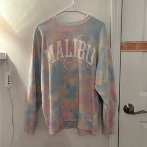 Hollister Pastel Tie-Dye Sweatshirt